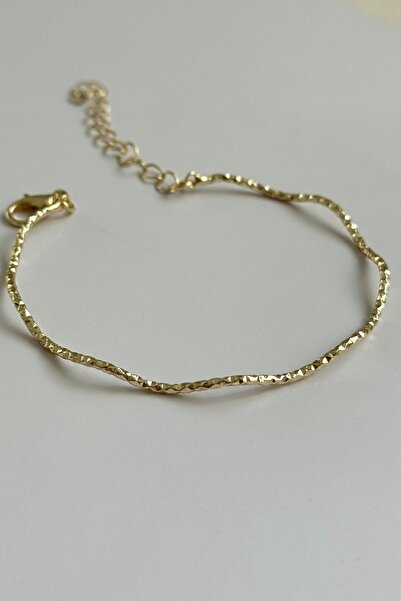 Lavian Accessories Zarif Wave Işleme Detaylı Bileklik