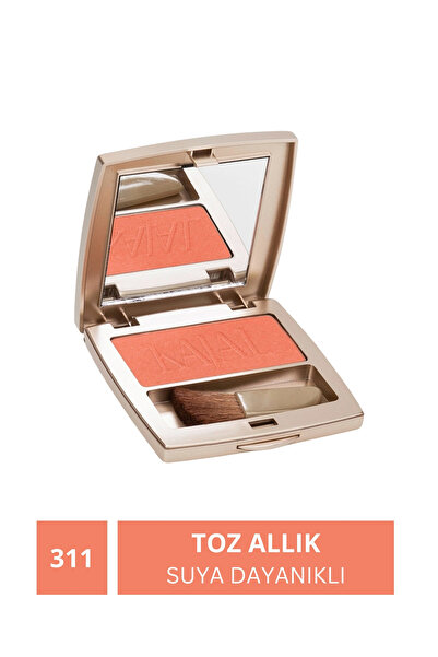 KAJAL Suya Dayanıklı Blusher Toz Allık Somon No: 311