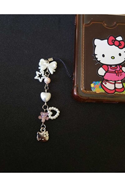 Crosswonder Coquette Hello Kitty Phone Charm y2k