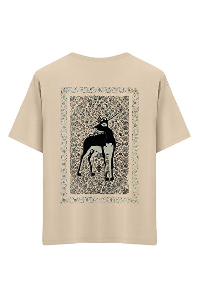 Mounte Bianca Unisex Cerva - Oversize kroj T-shirt