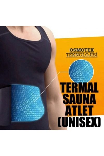 Momslab Ανδρικό Thermal Sauna Tank Top - Βοηθά σας να φτιάξετε ένα τριγωνικό σώμα
