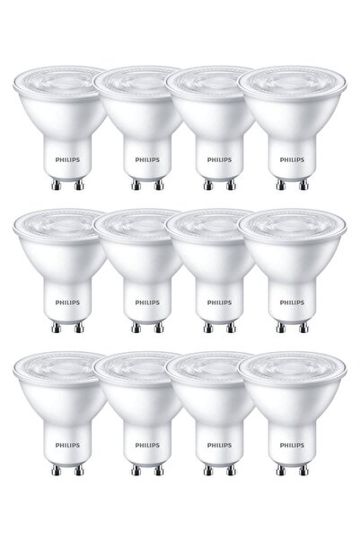 Philips Led Spot 50w Gu10 Sarı Işık 2700k 12li