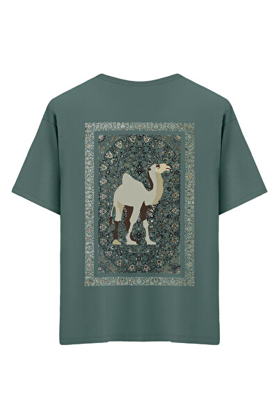 Mounte Bianca Unisex kamil - Oversize kroj T-shirt