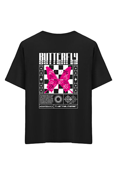 Mounte Bianca Unisex Butterfly - Μπλουζάκι Oversize
