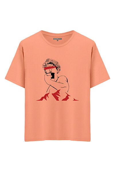 Mounte Bianca Unisex Five - Oversize kroj T-shirt