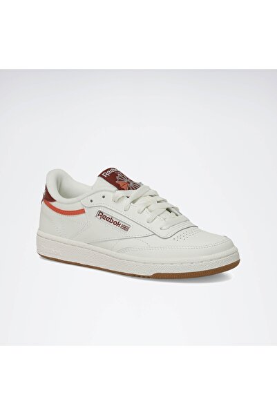 Reebok Club C 85 Kırık Beyaz Kadın Sneaker Spor Ayakkabısı 100201284
