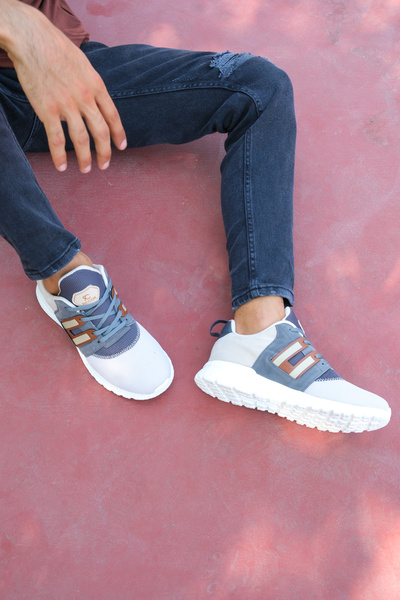 Riccon Caildaer Erkek Sneaker 0012083 Bej Füme Taba