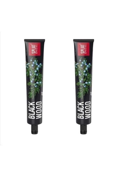Splat Blackwood Black Whitening Toothpaste 2 X 75 Ml