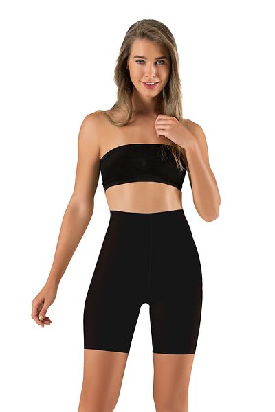 MODANTY Black Corset - Size 1-2 Recovery, Laser Cut, Silicone Non-marking