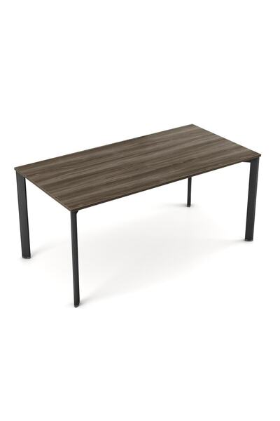 Bürotime Puzzle Çalışma Masası, Kül Meşe & Antrasit Ayak, 140cm