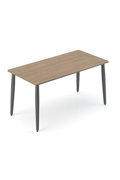 Bürotime Era Çalışma Masası, Samba & Siyah Ayak, 80x160cm