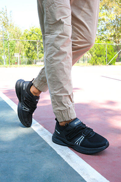 Riccon Thulgalir Erkek Sneaker 00121204 Siyah Siyah
