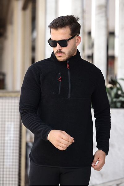 Miralbas Flat Fleece with Half Zipper
