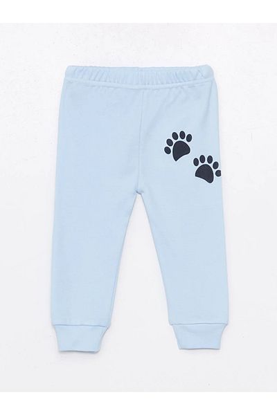 LC Waikiki LUGGI BABY Elastic Waist Baby Boy Pajama Bottom 2-Piece