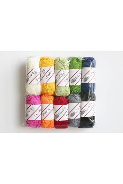 LaVita Yarn Etamın Mini Knitting Thread Set - Taka Yarn (03)