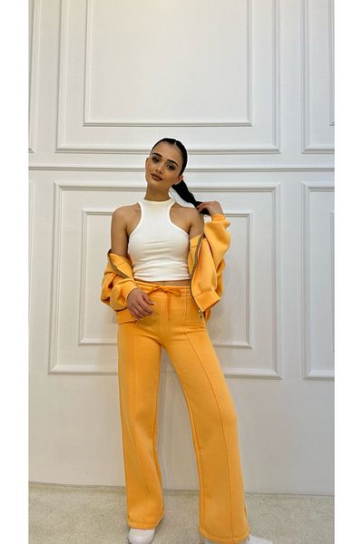 ossons Cotton Series 3 Thread Raised Bomber Cardigan Tracksuit Set