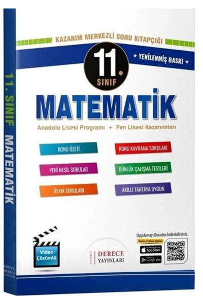 Sonuç Derece Yayınları 11.sınıf Matematik Fasikülleri Seti