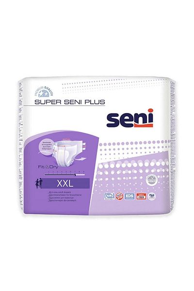 SUPERSENİPLUS Super Seni Plus with Waist Band Xxl 10 pcs