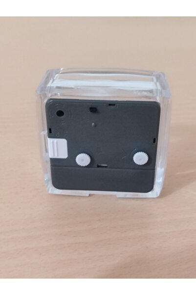 EXİZ TİCARET Illuminated Alarm Table Clock - Office Table Clock