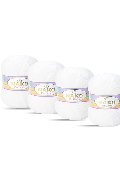 NAKO إليت بيبي وايت 5 قطع كولار : 208