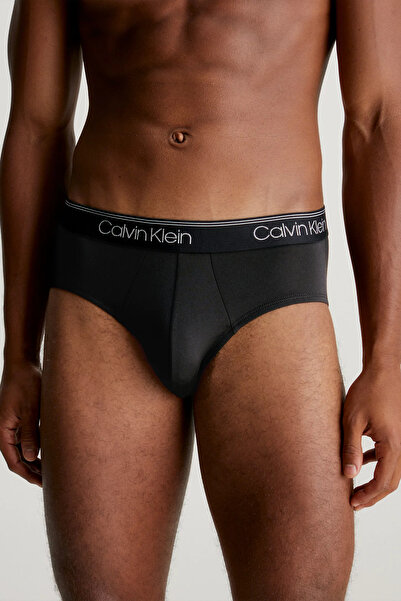Calvin Klein Erkek Minimal Tasarımlı Jock Askılı Siyah Boxer 000NB2568A-UB1