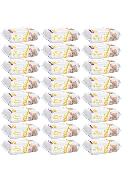 Sleepy Leaf Wet Sensitive 90 Wipes - X 24 Pieces