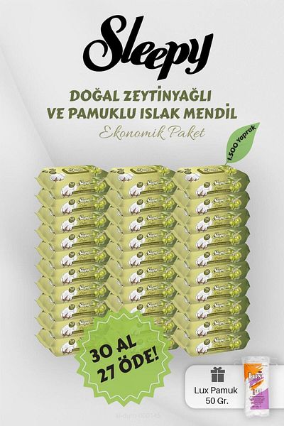 Sleepy Buy 30 Pay 27 Gift Olive Oil Cotton Baby Towel