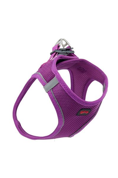 Tailpetz Air-mesh Harness Dog Collar Purple L
