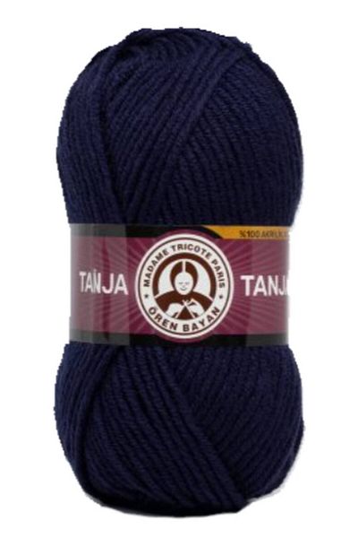 Ören Bayan Ören Tanja Πλεκτό Νήμα Μπλε Navy Blue 019 1 Τεμάχιο