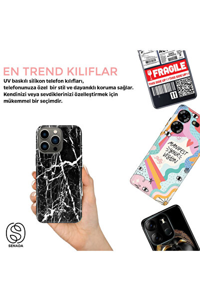 General Mobile ERA 50 Kılıf Telefon Kılıfı ERA50 Baskılı Garibanın Yüzü