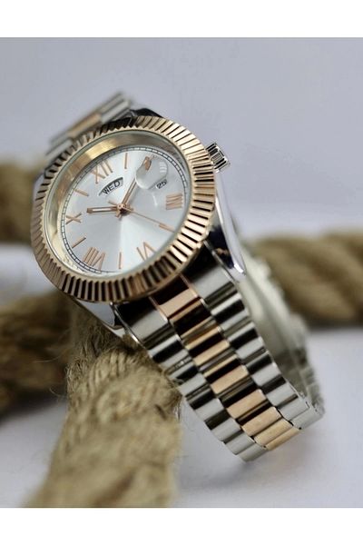 Şah-Mat Luxury Design Calendar and Day Detailed Men's Wristwatch Mat-210