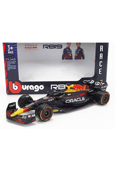 Burago Formula 1 Red Bull F1 Rb19 Max Verstappen 1/43 Diecast Model Collectib...