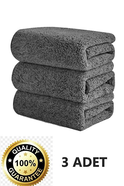 M.Y. TASO M.y.taso 3 Adet Mikrofiber Leke Bırakmaz Araç Yıkama Kurulama Oto Cam Temizlik Havlu Gsm 40x40cm