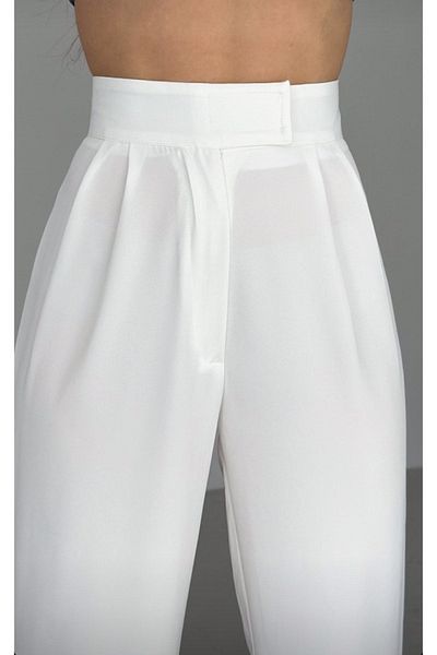 Noa Noa Plaszo-Hose mit weitem Bein und Klettverschluss Viva Boutique