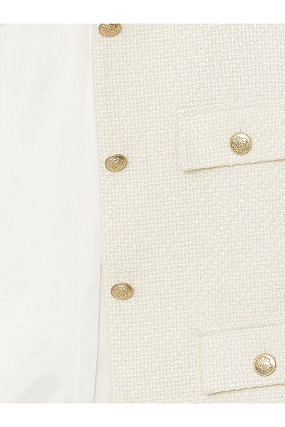 LC Waikiki Jachetă de damă din tweed - decolteu, texturată