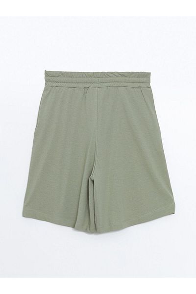LC Waikiki Gerade Damen-Shorts – elastische Taille