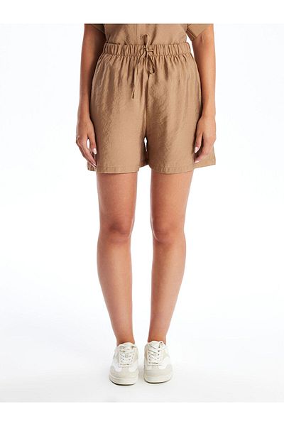 LC Waikiki Damen-Shorts mit elastischem Bund