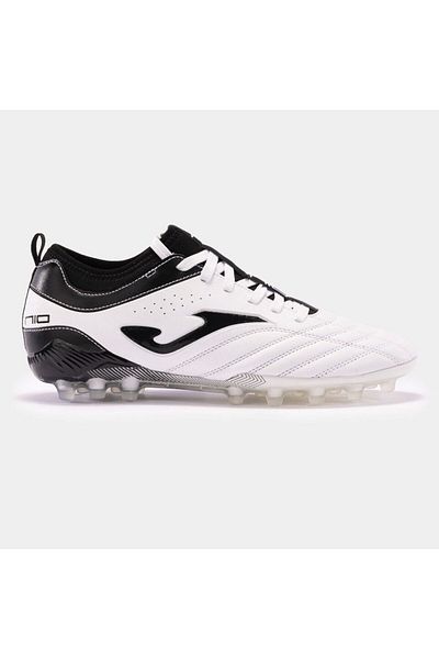Joma Numero-10 2402 White Black High Waist Artificial Grass