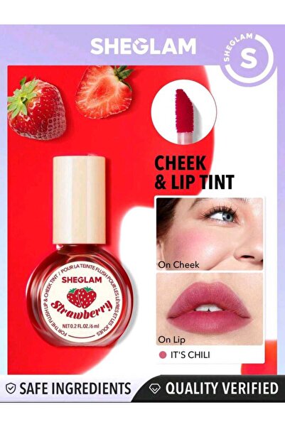 SHEGLAM It 's chili sheglam tint ( Chili Sheglam Ruj )