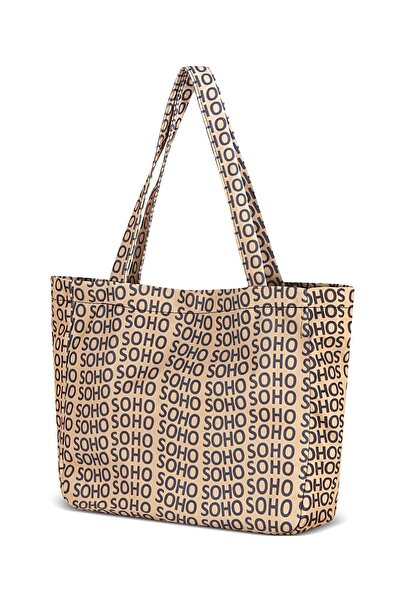 SOHO Καλοκαιρινή τσάντα παραλίας μεγάλου όγκου - για το χέρι και τον ώμο, μεγάλο μέγεθος