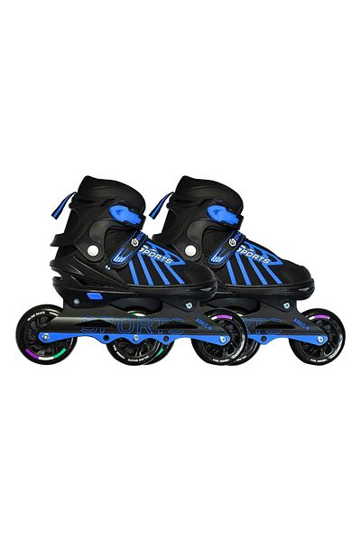Endless EL1031 Inline Adjustable Skates Medium Size 34 EUR (UK 1.5) - 38 EUR (UK 5) | Kids