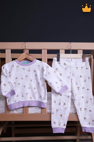 Babyhola 1-6 Years Unisex Girl Boy Pajamas Set Home Wear Tracksuit Set