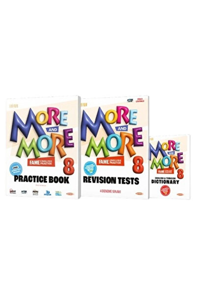 Kurmay Yayınevi More And More 8 Sınıf Practice Book Seti