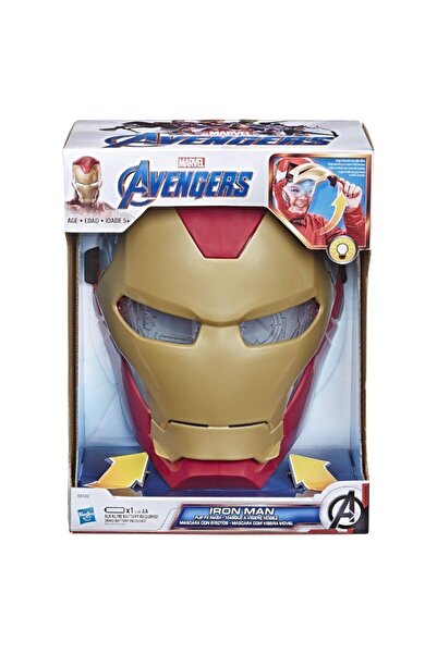 scntoys IRONMAN MASKE DEMİR ADAM MASKE SESLİ IŞIKLI  IRON MAN MASKE DİĞER FİG...