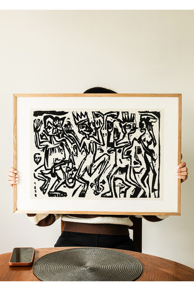 ARTHOUSECOLLECTIVE Ernst L. Kirchner Poster - Tablo Ölçülerinde Çerçevesiz Ya...