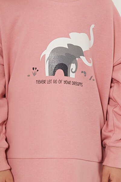 Rolypoly Ποτέ μην αφήσετε το όνειρο σας Ροζ φόρμες για κορίτσια