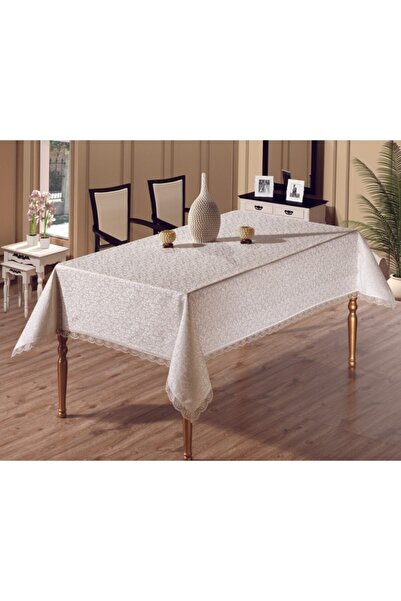 Epelux مفرش طاولة مقاوم للبقع بودرة خالية من العناية 160×220 سم