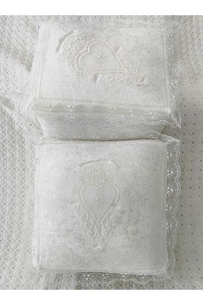 DİLEX Set Dowry Bundle Bridal Bundle Bridegroom Bundle Velvet 2-Piece Bag