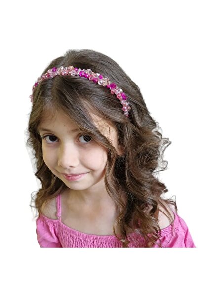 Handmade Ροζ Παιδικό Στέμμα - Κοριτσίστικο Στέμμα, Χαριτωμένο Στέμμα