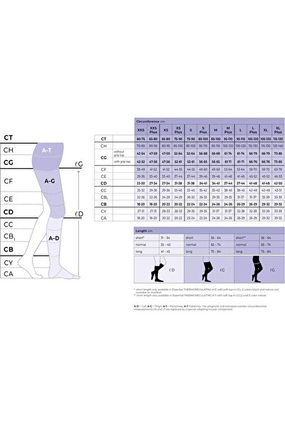 Sigvaris Thermoregulating(PREMİUMSERİ)pamuk Içerikli,/large/normal Dizaltı/ortabasınç/a.burun/siyah